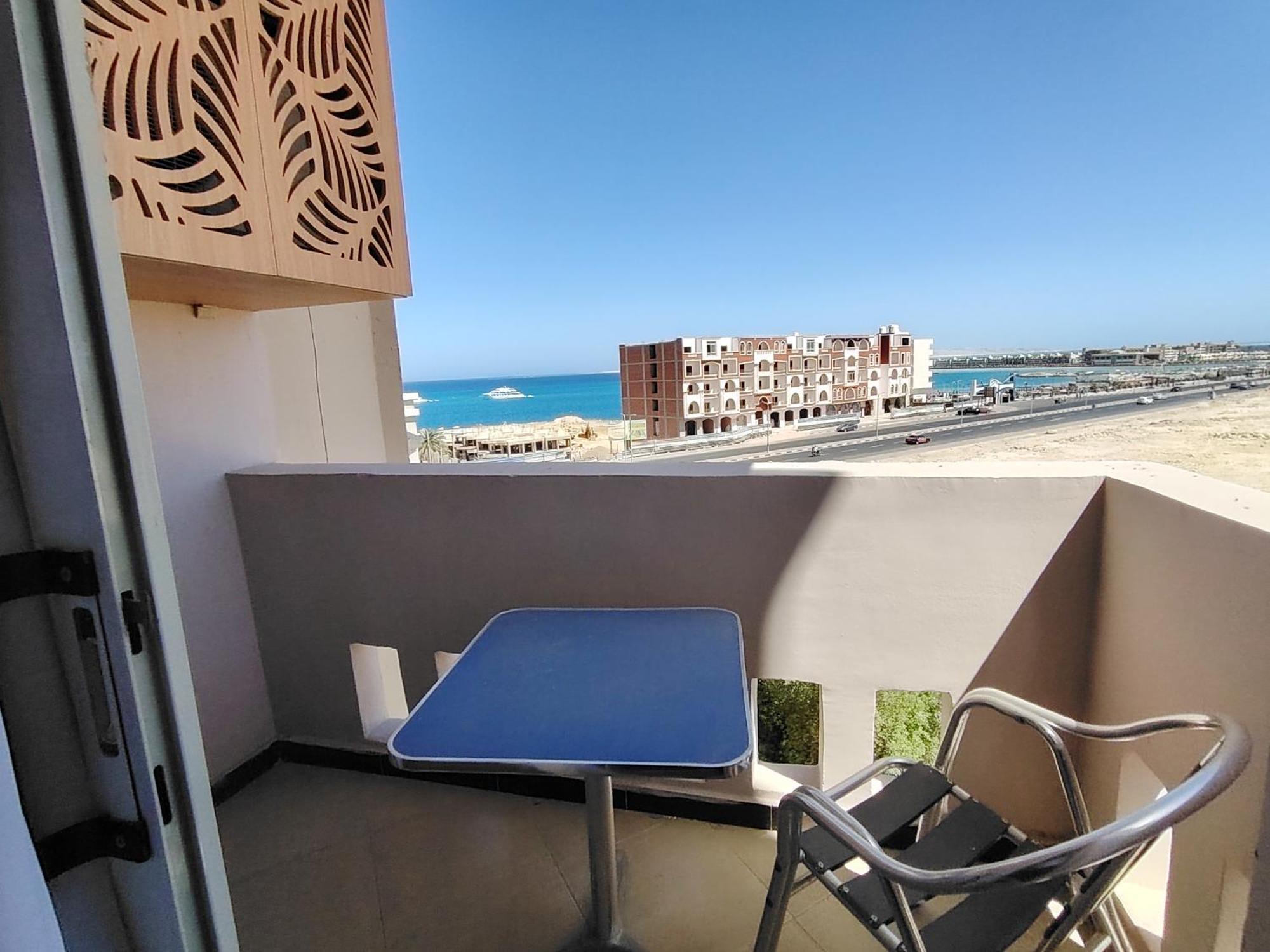 Sea View One Bedroom Apartment In Hurghada Dreams Exterior foto