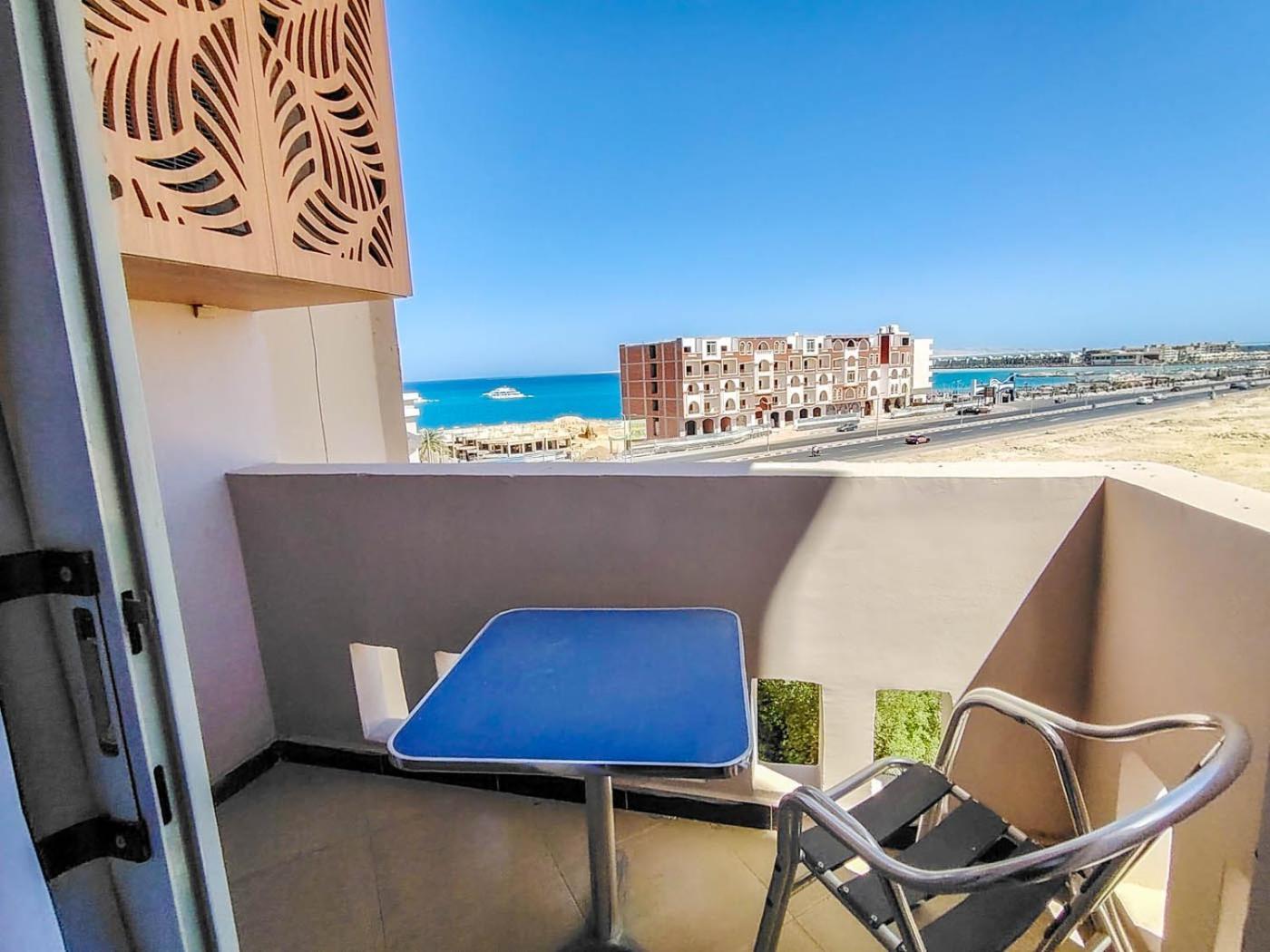 Sea View One Bedroom Apartment In Hurghada Dreams Exterior foto